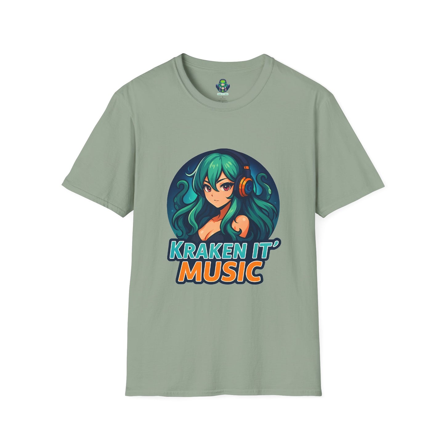 Kraken It Music T-Shirt | Unisex Softstyle Shirt for Music Lovers