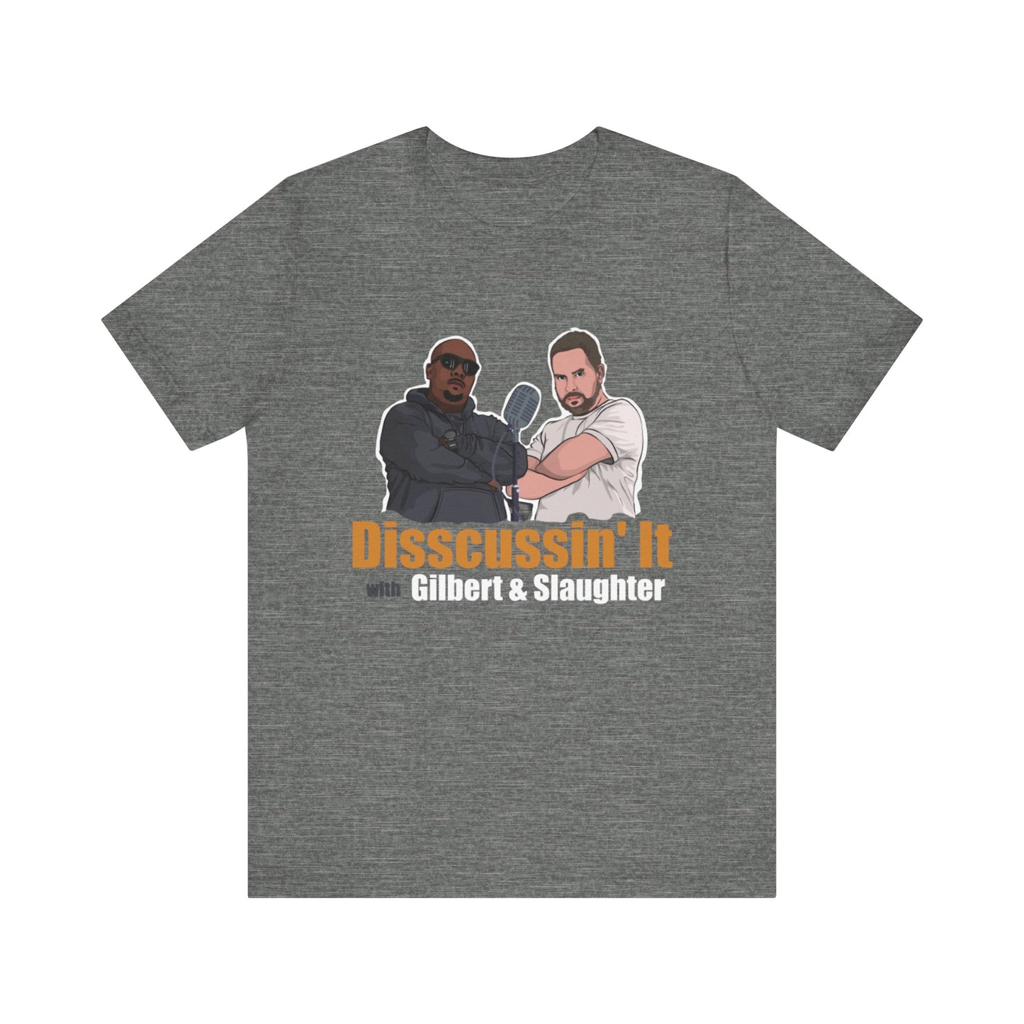 Funny Unisex Jersey Short Sleeve Tee - "Disscussin' It" Graphic T-Shirt, Casual Wear, Comedy Gift, Unique Graphic Tee, Fun [...]