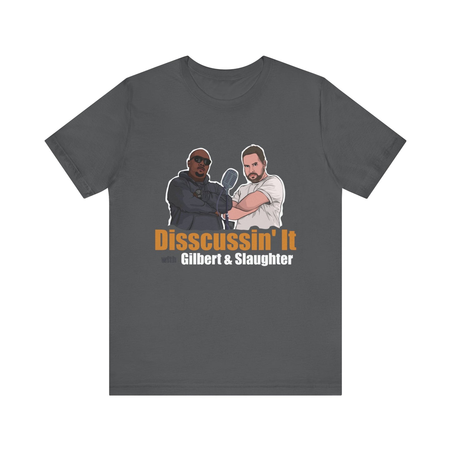 Funny Unisex Jersey Short Sleeve Tee - "Disscussin' It" Graphic T-Shirt, Casual Wear, Comedy Gift, Unique Graphic Tee, Fun [...]