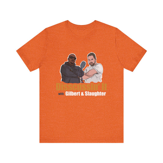 Funny Unisex Jersey Short Sleeve Tee - "Disscussin' It" Graphic T-Shirt, Casual Wear, Comedy Gift, Unique Graphic Tee, Fun [...]