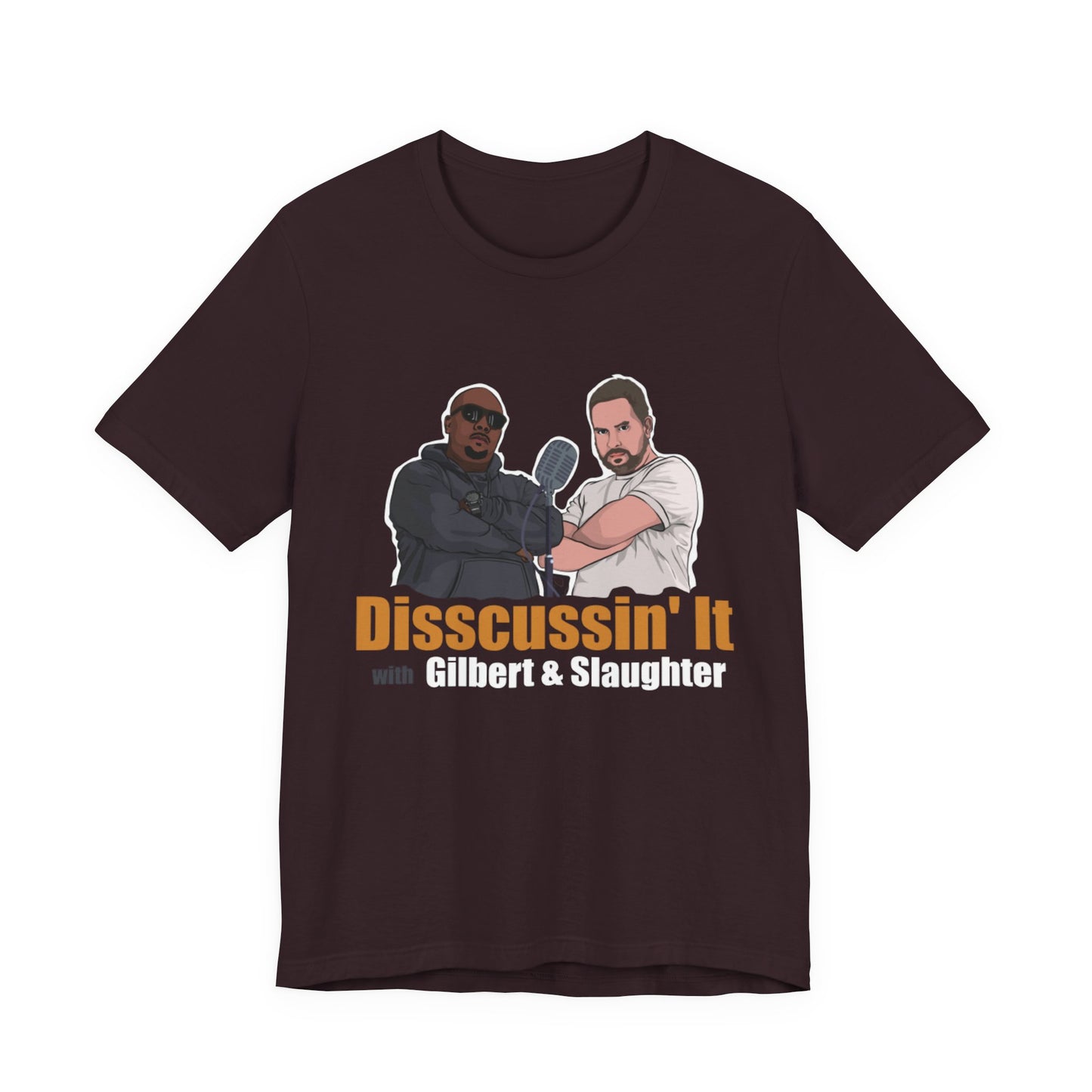 Funny Unisex Jersey Short Sleeve Tee - "Disscussin' It" Graphic T-Shirt, Casual Wear, Comedy Gift, Unique Graphic Tee, Fun [...]