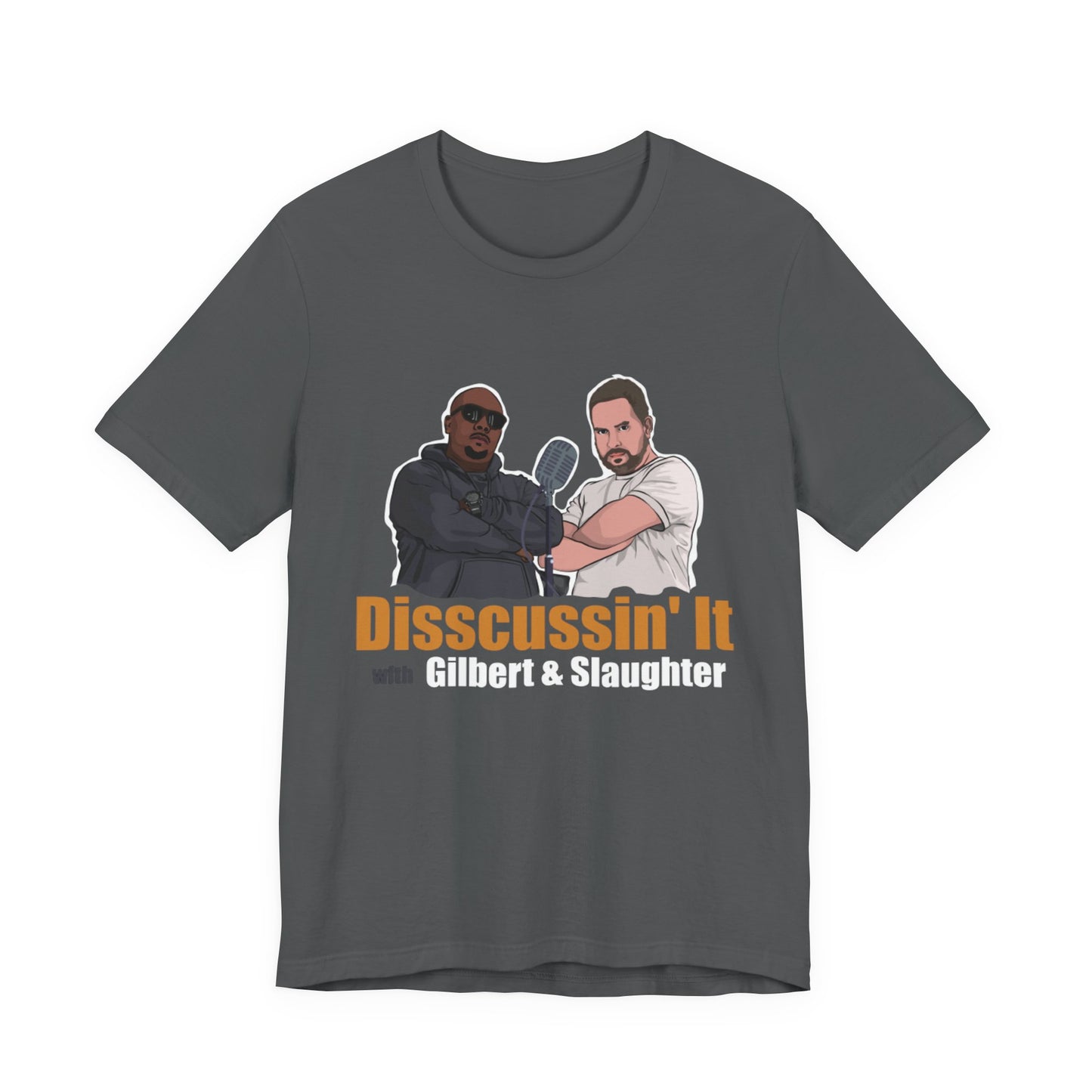 Funny Unisex Jersey Short Sleeve Tee - "Disscussin' It" Graphic T-Shirt, Casual Wear, Comedy Gift, Unique Graphic Tee, Fun [...]