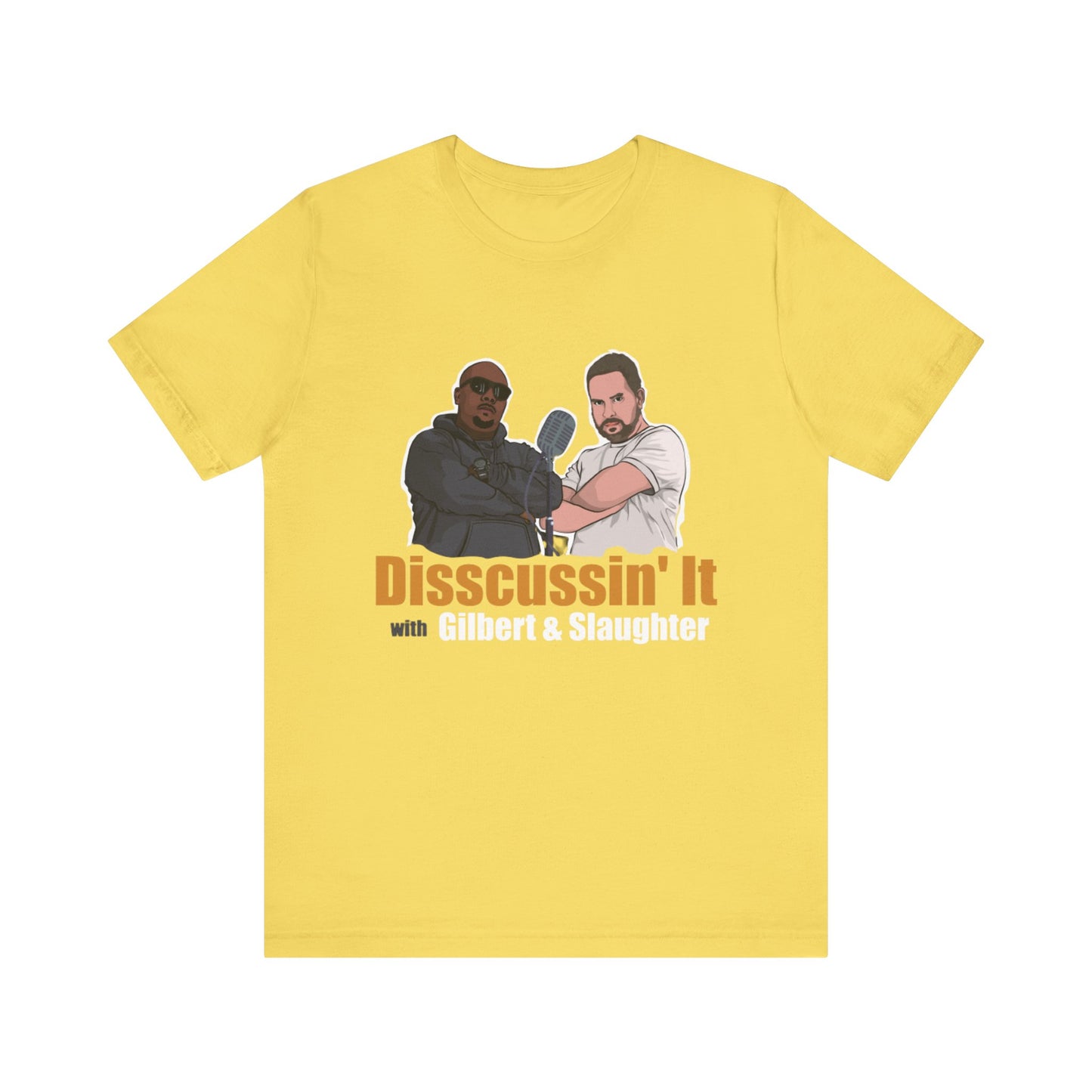 Funny Unisex Jersey Short Sleeve Tee - "Disscussin' It" Graphic T-Shirt, Casual Wear, Comedy Gift, Unique Graphic Tee, Fun [...]