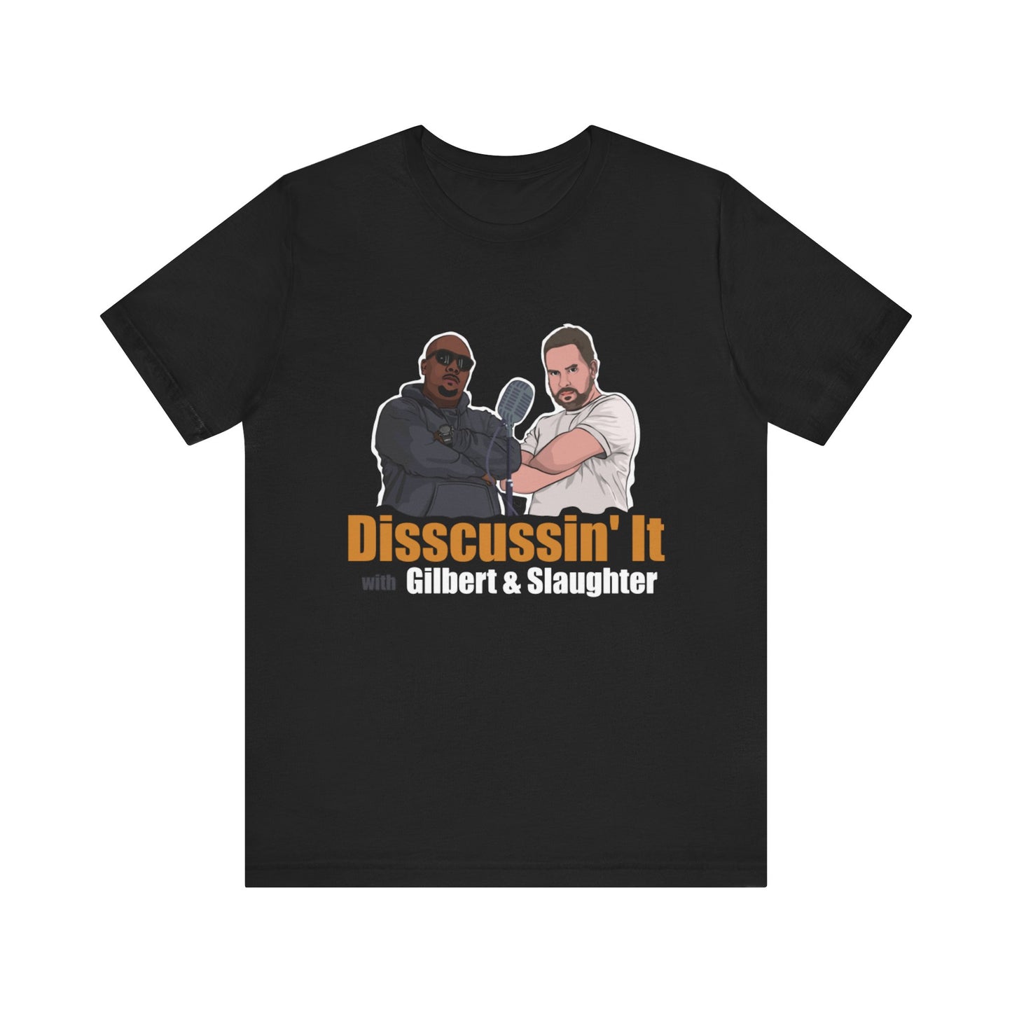 Funny Unisex Jersey Short Sleeve Tee - "Disscussin' It" Graphic T-Shirt, Casual Wear, Comedy Gift, Unique Graphic Tee, Fun [...]