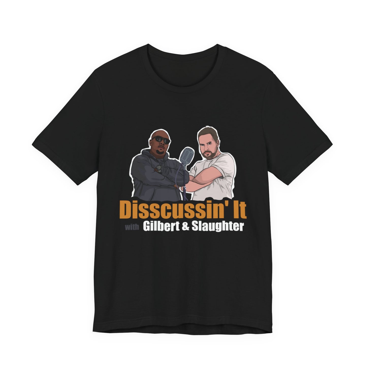 Funny Unisex Jersey Short Sleeve Tee - "Disscussin' It" Graphic T-Shirt, Casual Wear, Comedy Gift, Unique Graphic Tee, Fun [...]
