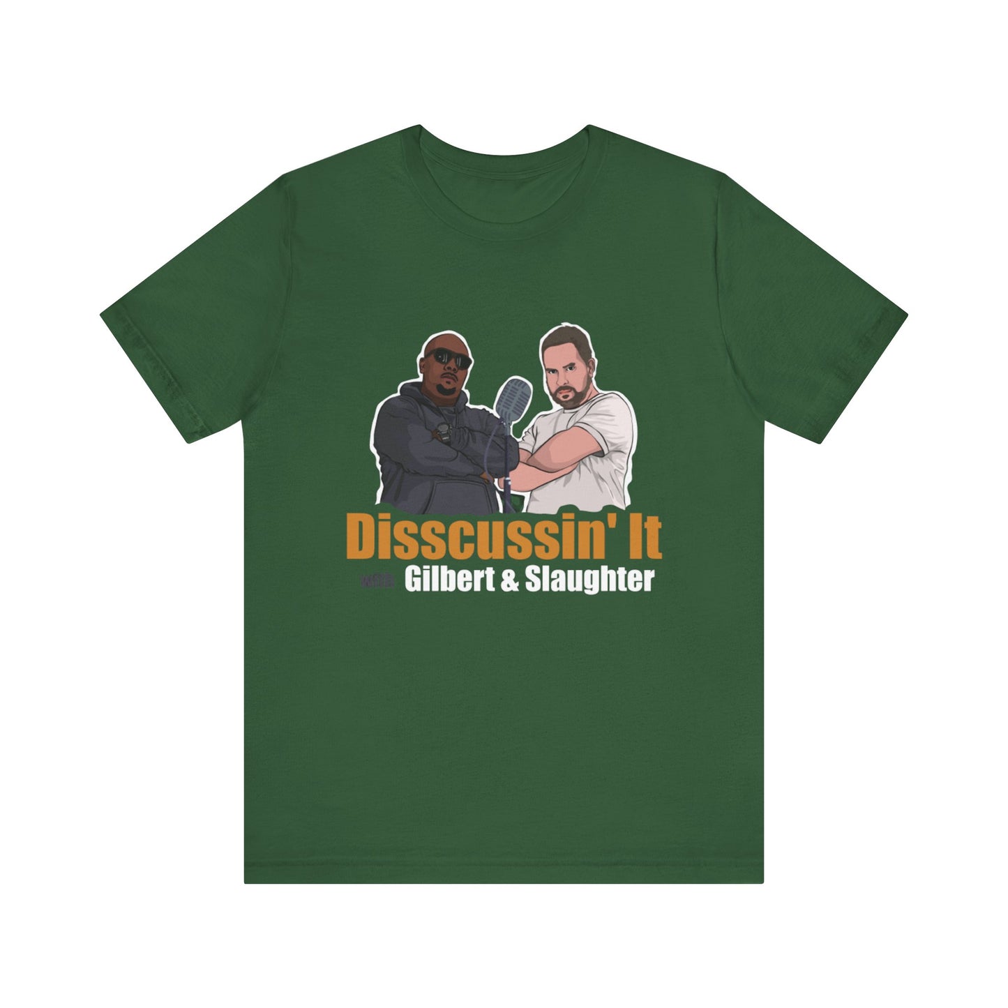 Funny Unisex Jersey Short Sleeve Tee - "Disscussin' It" Graphic T-Shirt, Casual Wear, Comedy Gift, Unique Graphic Tee, Fun [...]