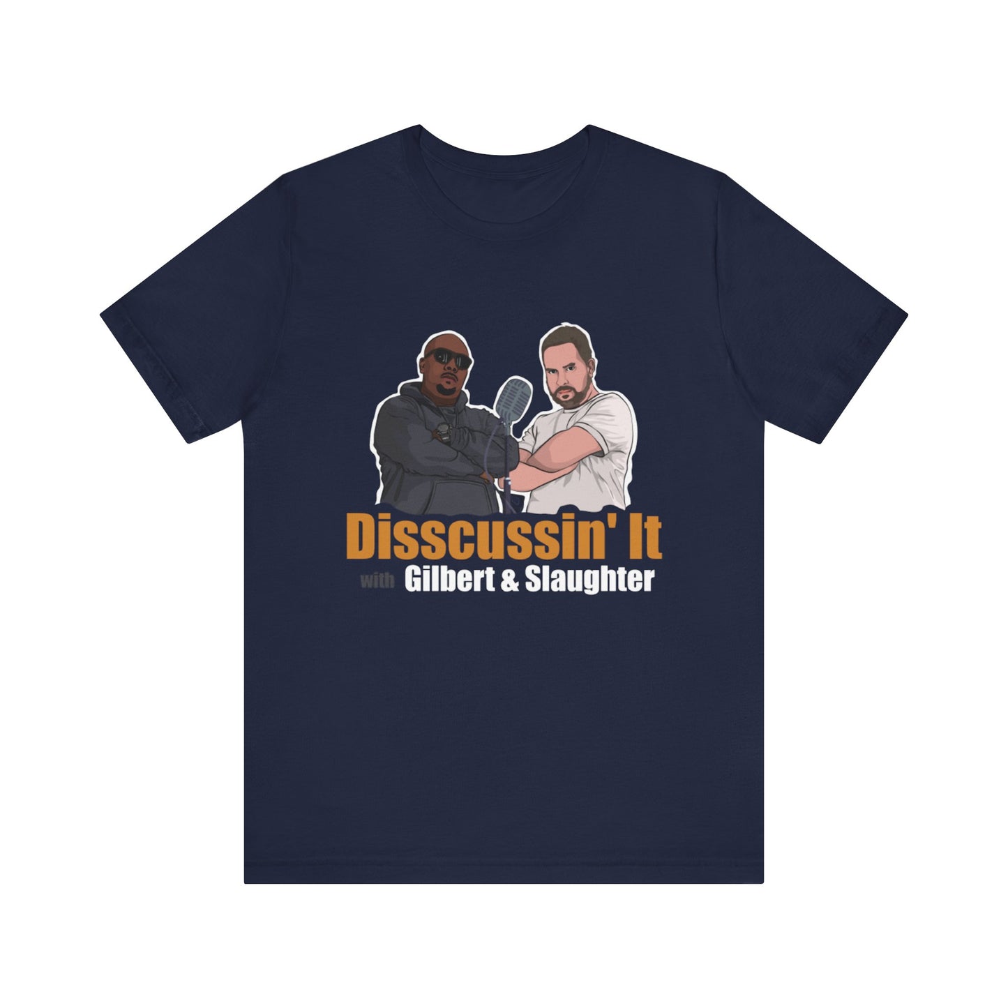 Funny Unisex Jersey Short Sleeve Tee - "Disscussin' It" Graphic T-Shirt, Casual Wear, Comedy Gift, Unique Graphic Tee, Fun [...]