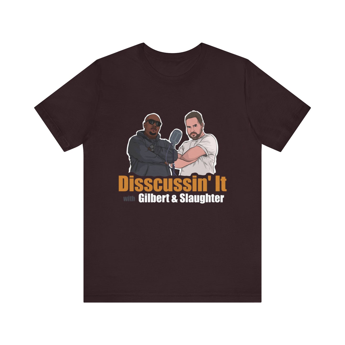 Funny Unisex Jersey Short Sleeve Tee - "Disscussin' It" Graphic T-Shirt, Casual Wear, Comedy Gift, Unique Graphic Tee, Fun [...]