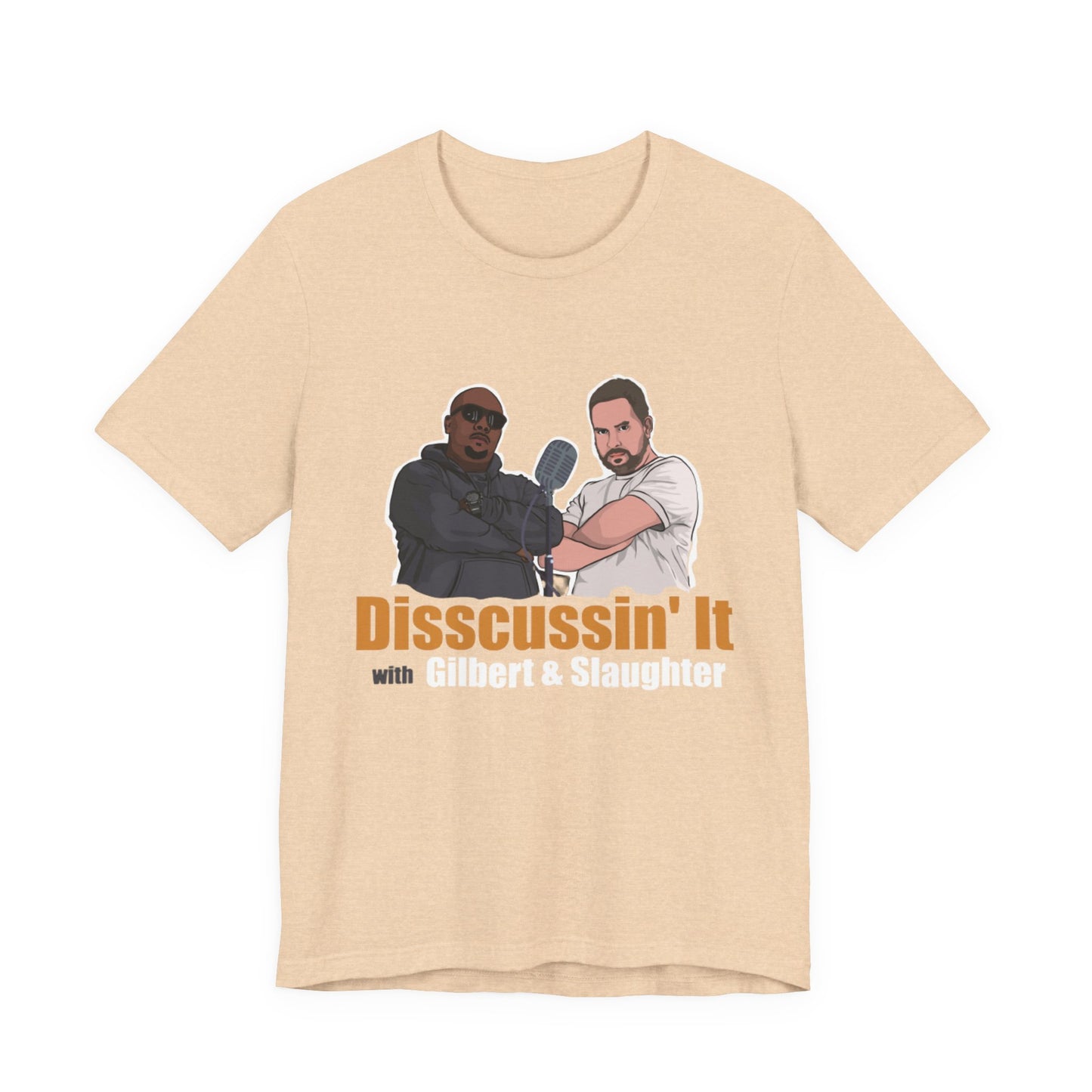 Funny Unisex Jersey Short Sleeve Tee - "Disscussin' It" Graphic T-Shirt, Casual Wear, Comedy Gift, Unique Graphic Tee, Fun [...]
