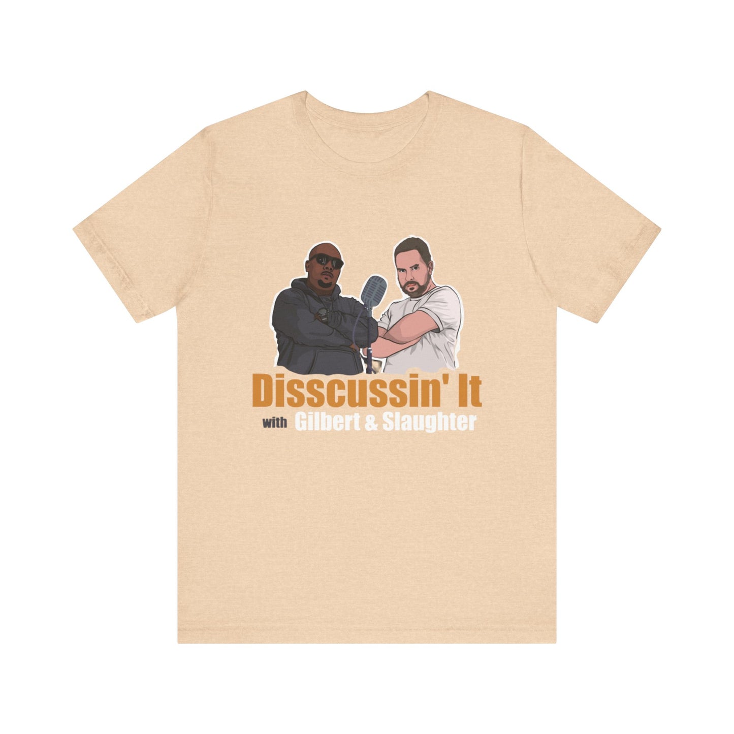 Funny Unisex Jersey Short Sleeve Tee - "Disscussin' It" Graphic T-Shirt, Casual Wear, Comedy Gift, Unique Graphic Tee, Fun [...]