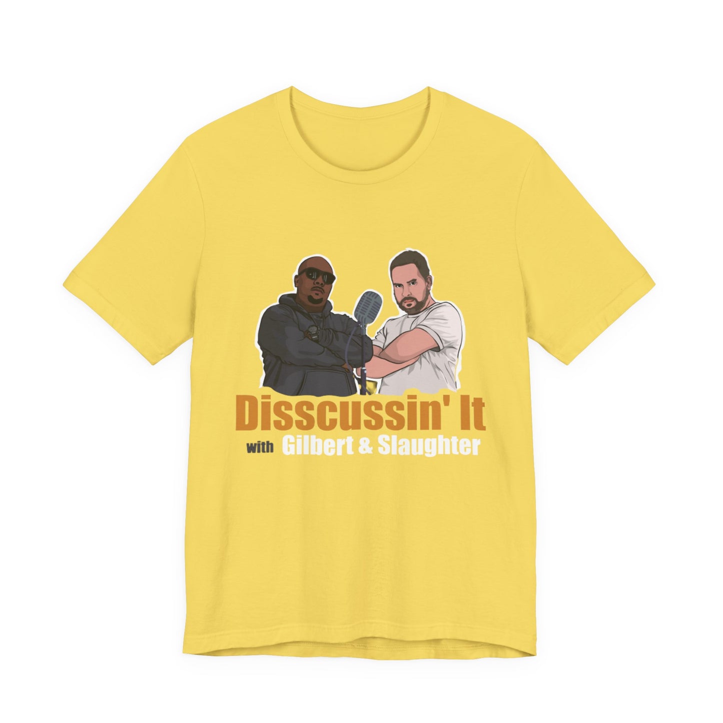 Funny Unisex Jersey Short Sleeve Tee - "Disscussin' It" Graphic T-Shirt, Casual Wear, Comedy Gift, Unique Graphic Tee, Fun [...]