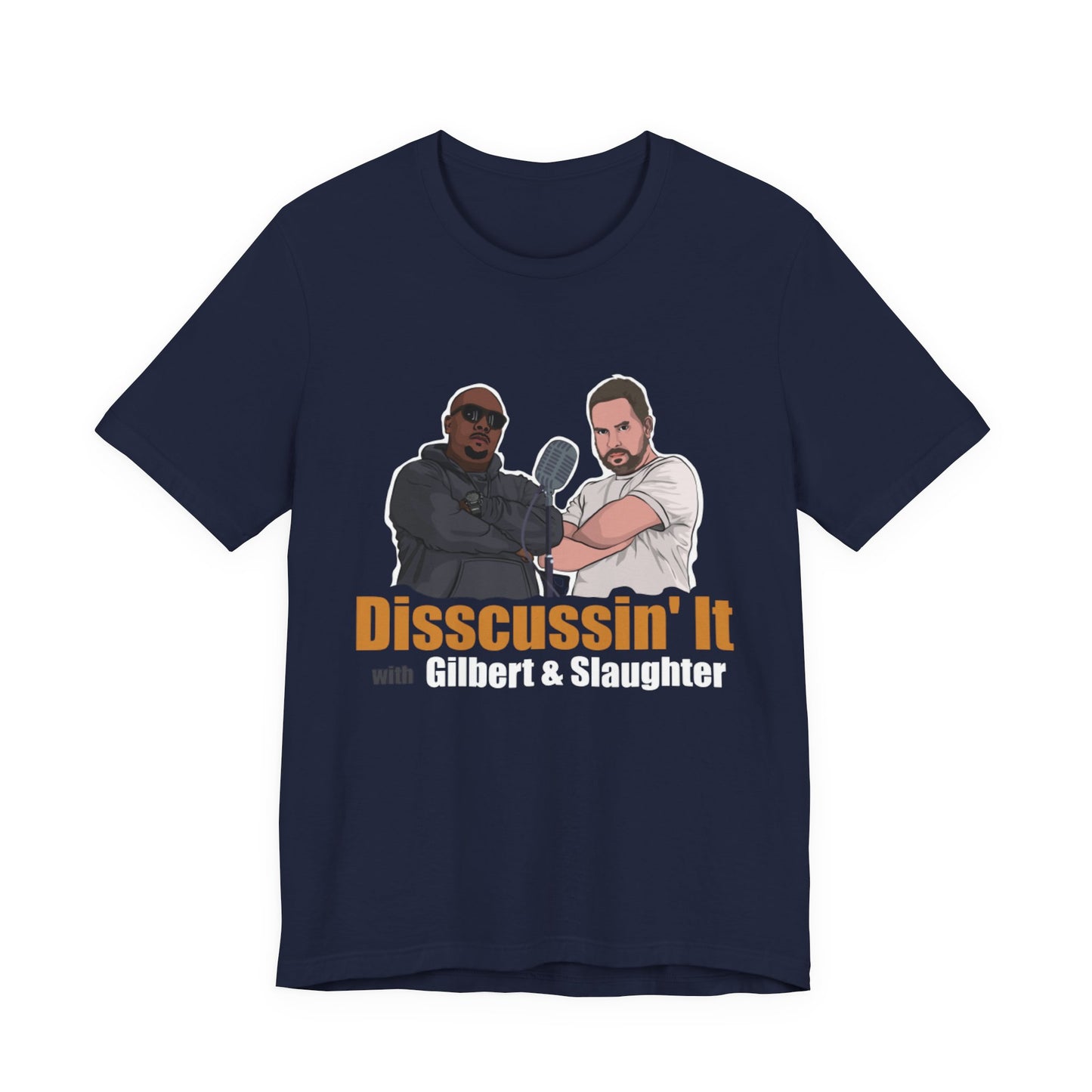 Funny Unisex Jersey Short Sleeve Tee - "Disscussin' It" Graphic T-Shirt, Casual Wear, Comedy Gift, Unique Graphic Tee, Fun [...]